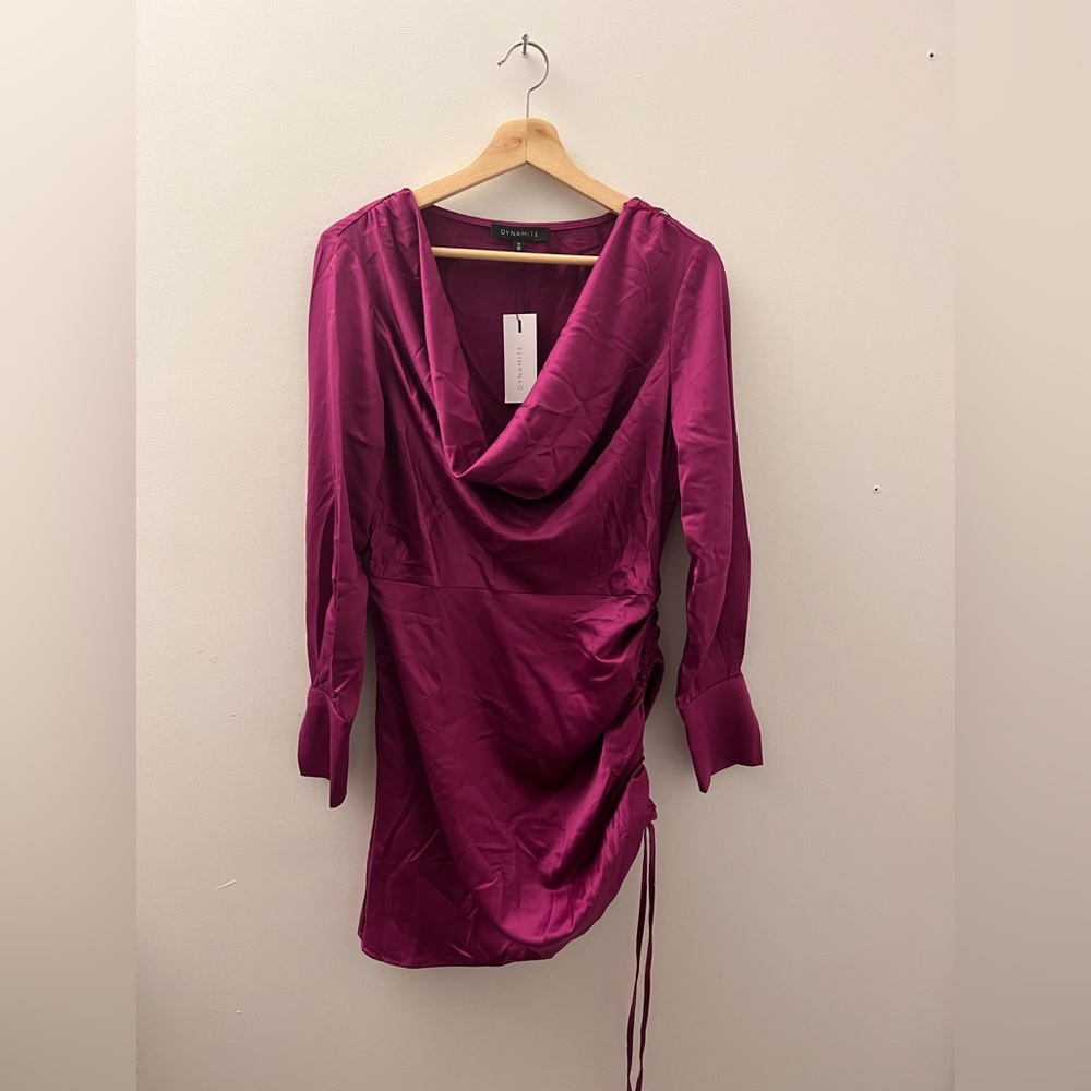 Dynamite Satin Dress